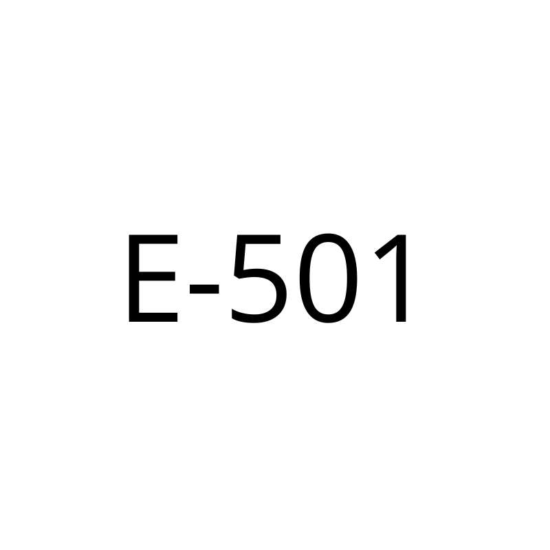 Potassium carbonate, potash E 501